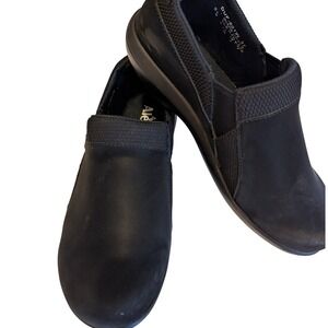 Alegria by PG Lite Duette Black Slip On Shoes Professional Nurse Women‎ Size 37